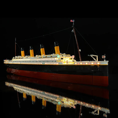 YEBRICKS LED Light Kit for Creator 10294 The Titanic (Lights Only), Model L-10294-1