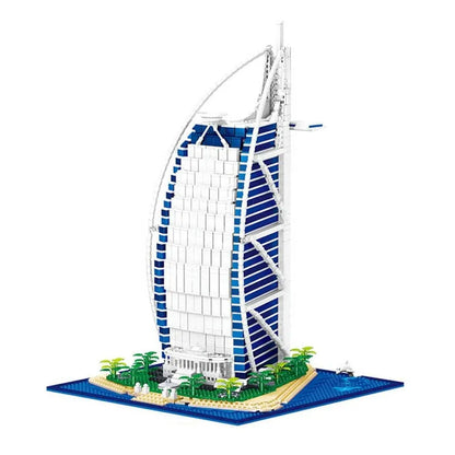 ZHEGAO MOC Building Block Set: De La Tour Hotel, Model QL0963