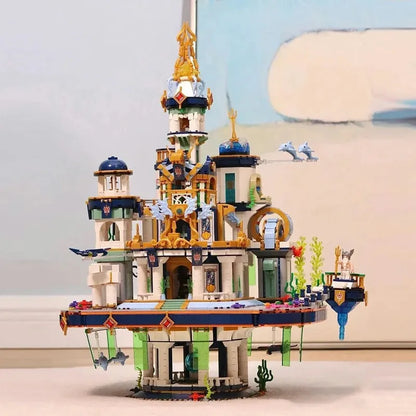 ZHEGAO MOC Building Block Set: Poseidon Palace Underwater City MINI, Model 01048