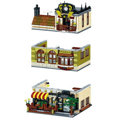 ZHEGAO MOC Building Block Set: Chinese Restaurant, Model QL-0937