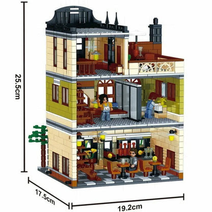 ZHEGAO MOC Building Block Set: Chinese Restaurant, Model QL-0937