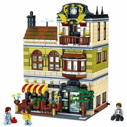 ZHEGAO MOC Building Block Set: Chinese Restaurant, Model QL-0937