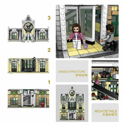 ZHEGAO MOC Building Block Set: European Mall, Model QL-0922