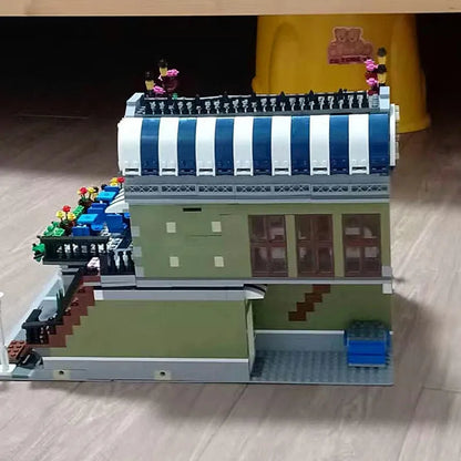 ZHEGAO MOC Building Block Set: Romantic Restaurant, Model QL-0920