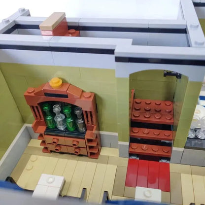 ZHEGAO MOC Building Block Set: Romantic Restaurant, Model QL-0920