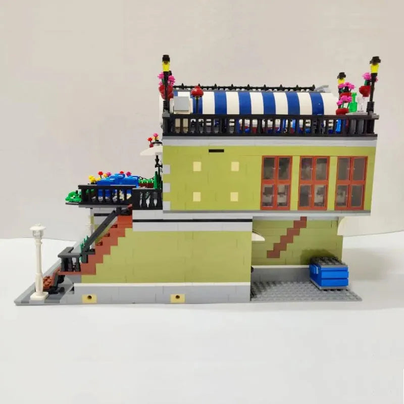 ZHEGAO MOC Building Block Set: Romantic Restaurant, Model QL-0920
