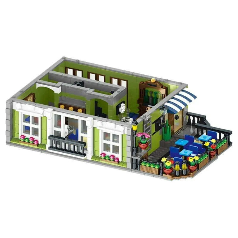 ZHEGAO MOC Building Block Set: Romantic Restaurant, Model QL-0920