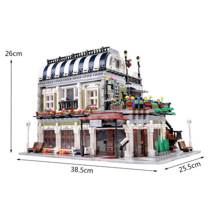 ZHEGAO MOC Building Block Set: Romantic Restaurant, Model QL-0920
