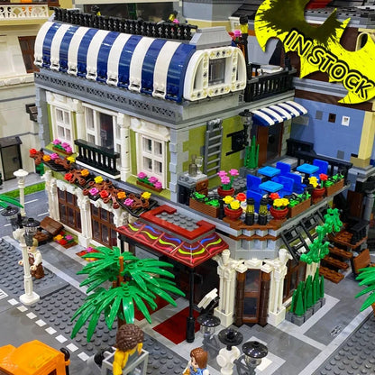 ZHEGAO MOC Building Block Set: Romantic Restaurant, Model QL-0920