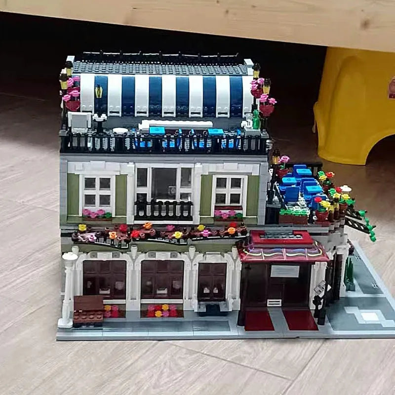 ZHEGAO MOC Building Block Set: Romantic Restaurant, Model QL-0920