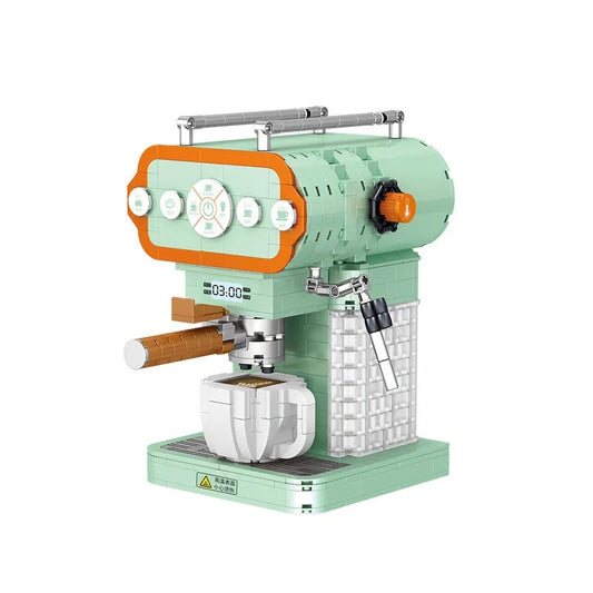 ZHEGAO MOC Building Block Set: Coffee Machine MINI 01008