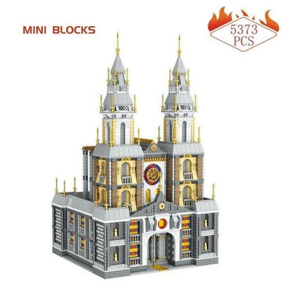 ZHEGAO MOC Building Block Set: Beijing New City Church MINI, Model 00967
