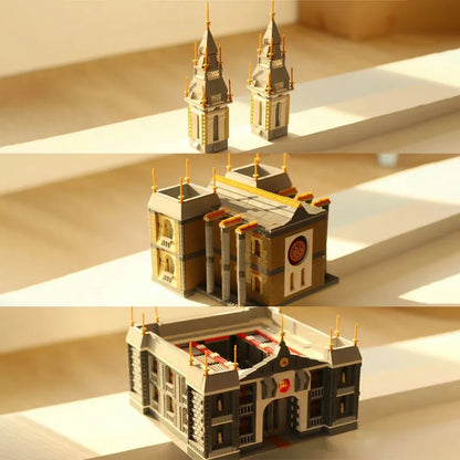 ZHEGAO MOC Building Block Set: Beijing New City Church MINI, Model 00967