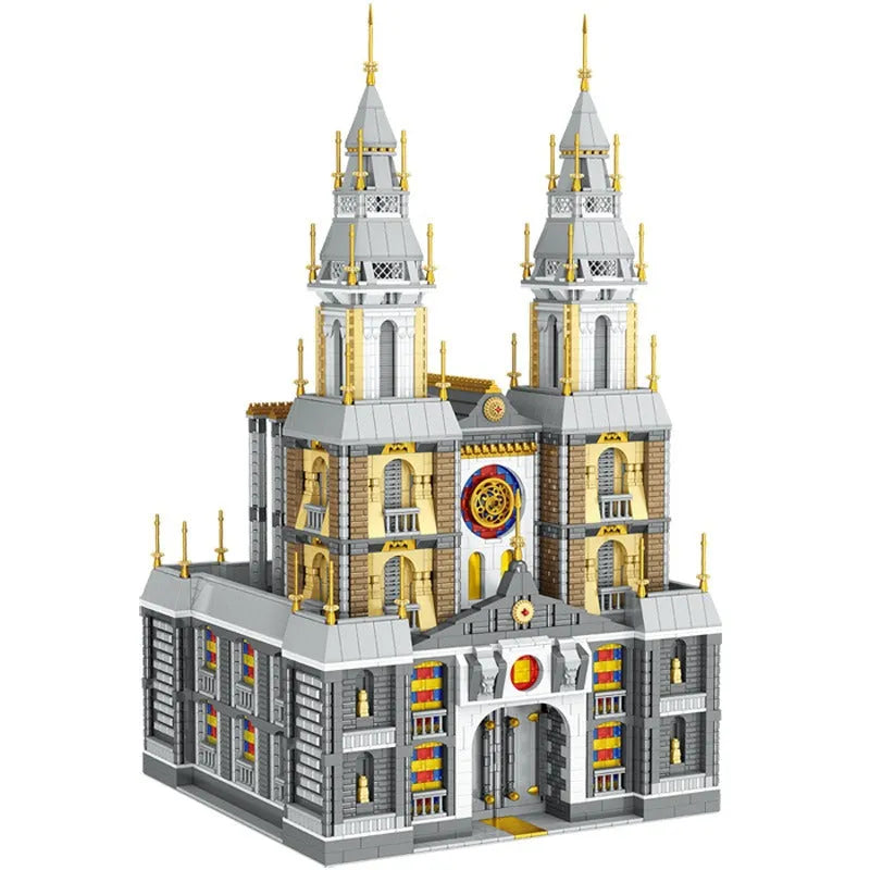 ZHEGAO MOC Building Block Set: Beijing New City Church MINI, Model 00967