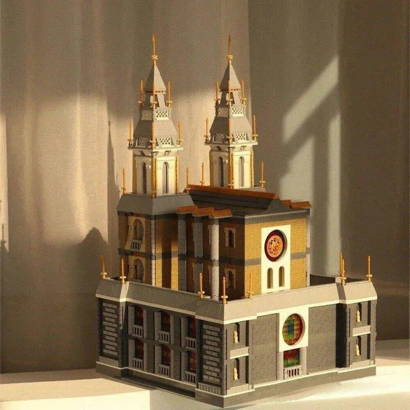 ZHEGAO MOC Building Block Set: Beijing New City Church MINI, Model 00967