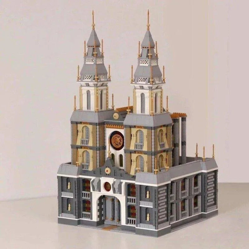 ZHEGAO MOC Building Block Set: Beijing New City Church MINI, Model 00967