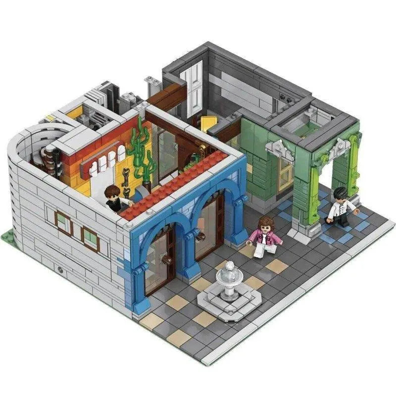 ZHEGAO MOC Building Block Set: Experts MOC City Hotel MINI Modular, Model 00956