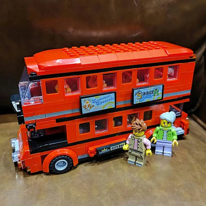 ZHEGAO MOC Building Block Set: BRT Double Deck City Tour Bus, Model QL0950