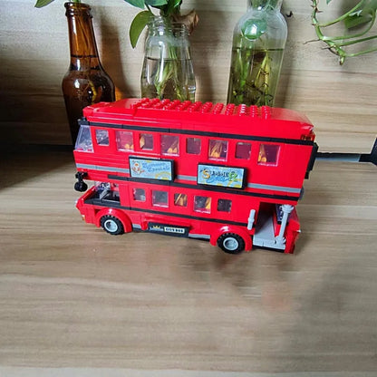 ZHEGAO MOC Building Block Set: BRT Double Deck City Tour Bus, Model QL0950