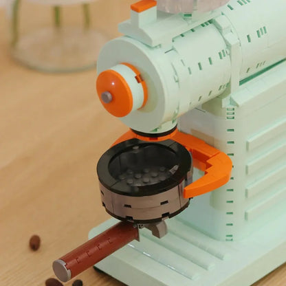 ZHEGAO MOC Building Block Set: Coffee Grinder Machine MINI 01053
