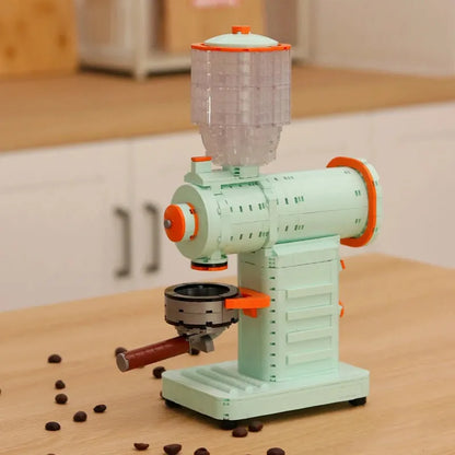 ZHEGAO MOC Building Block Set: Coffee Grinder Machine MINI 01053