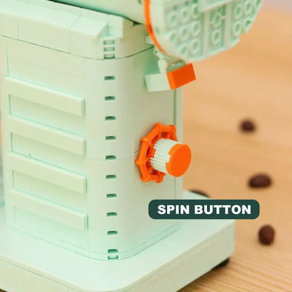 ZHEGAO MOC Building Block Set: Coffee Grinder Machine MINI 01053