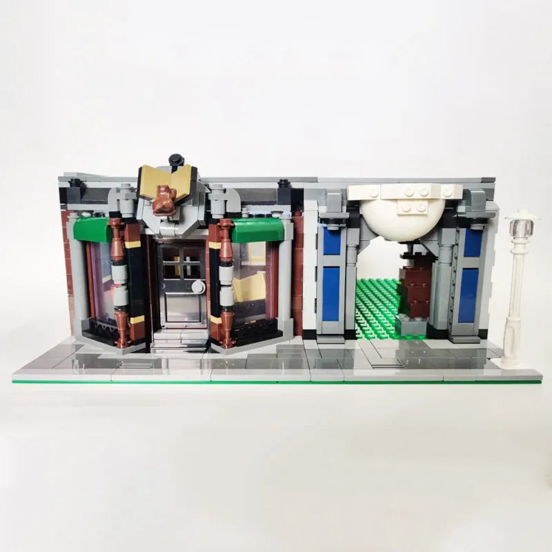 ZHEGAO MOC Building Block Set: Bookstore Shop, Model QL 0925