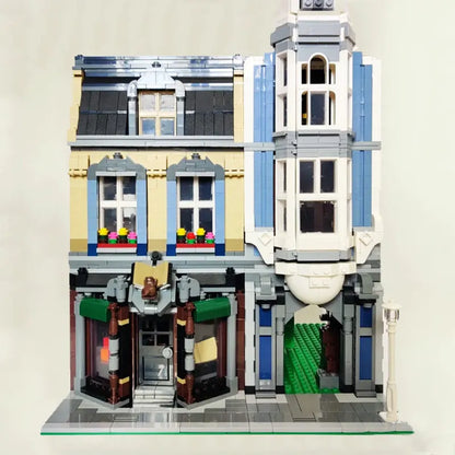 ZHEGAO MOC Building Block Set: Bookstore Shop, Model QL 0925