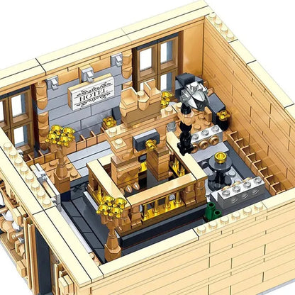 ZHEGAO MOC Building Block Set: Carlo Hotel 0927, Model QL 0927
