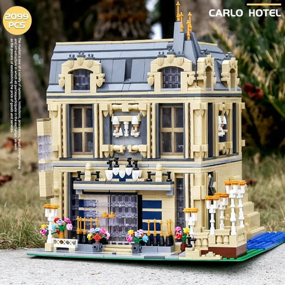 ZHEGAO MOC Building Block Set: Carlo Hotel 0927, Model QL 0927