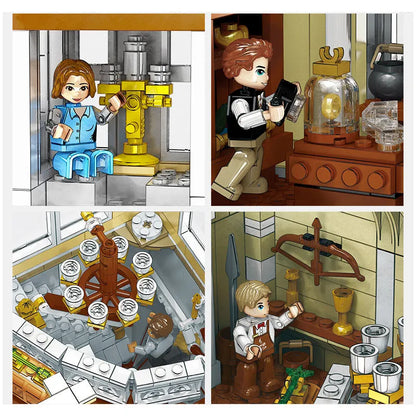 ZHEGAO MOC Building Block Set: Costume Shop 0923, Model QL 0923