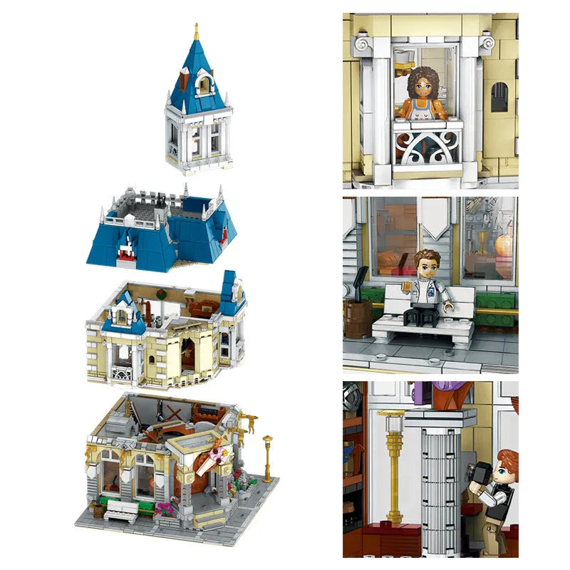 ZHEGAO MOC Building Block Set: Costume Shop 0923, Model QL 0923