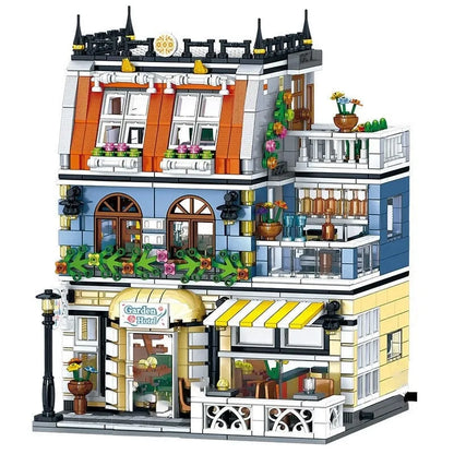 ZHEGAO MOC Building Block Set: Garden Hotel 0940, Model QL 0940