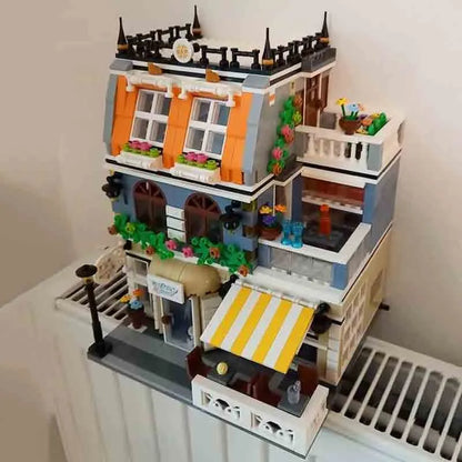 ZHEGAO MOC Building Block Set: Garden Hotel 0940, Model QL 0940