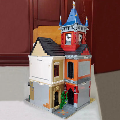ZHEGAO MOC Building Block Set: Old Town Pub 0924, Model QL 0924