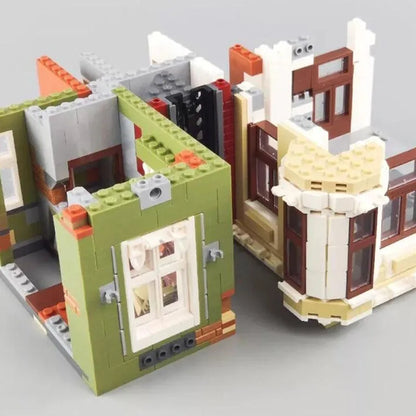 ZHEGAO MOC Building Block Set: Old Town Pub 0924, Model QL 0924