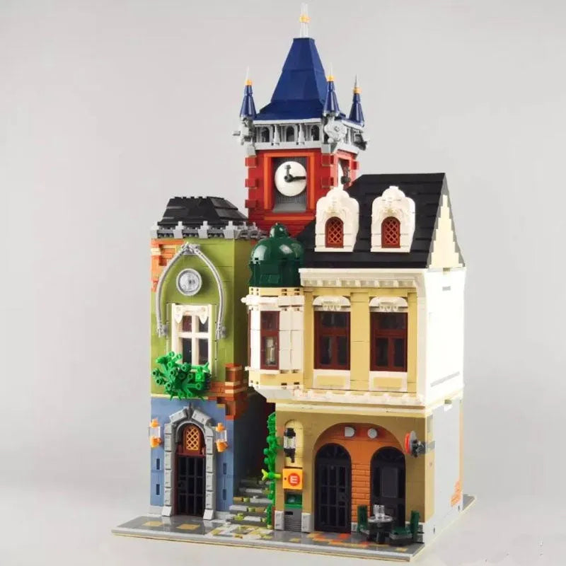 ZHEGAO MOC Building Block Set: Old Town Pub 0924, Model QL 0924