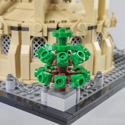 ZHEGAO MOC Building Block Set: Notre Dame Paris Cathedral 0964, Model QL 0964