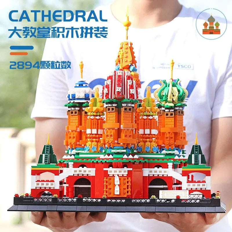 ZHEGAO MOC Building Block Set: Saint Basil's Cathedral, Model QL 0961