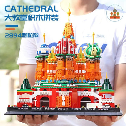 ZHEGAO MOC Building Block Set: Saint Basil's Cathedral, Model QL 0961