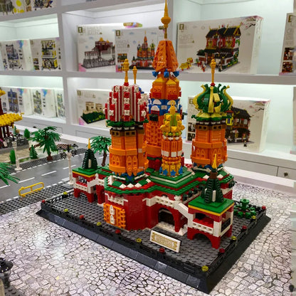 ZHEGAO MOC Building Block Set: Saint Basil's Cathedral, Model QL 0961