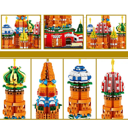 ZHEGAO MOC Building Block Set: Saint Basil's Cathedral, Model QL 0961