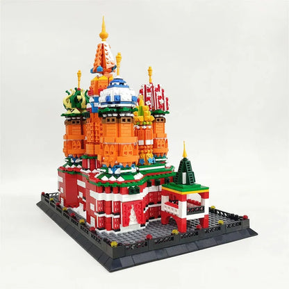 ZHEGAO MOC Building Block Set: Saint Basil's Cathedral, Model QL 0961