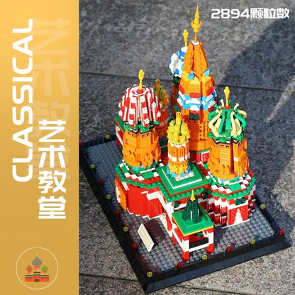 ZHEGAO MOC Building Block Set: Saint Basil's Cathedral, Model QL 0961