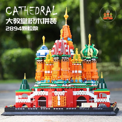 ZHEGAO MOC Building Block Set: Saint Basil's Cathedral, Model QL 0961