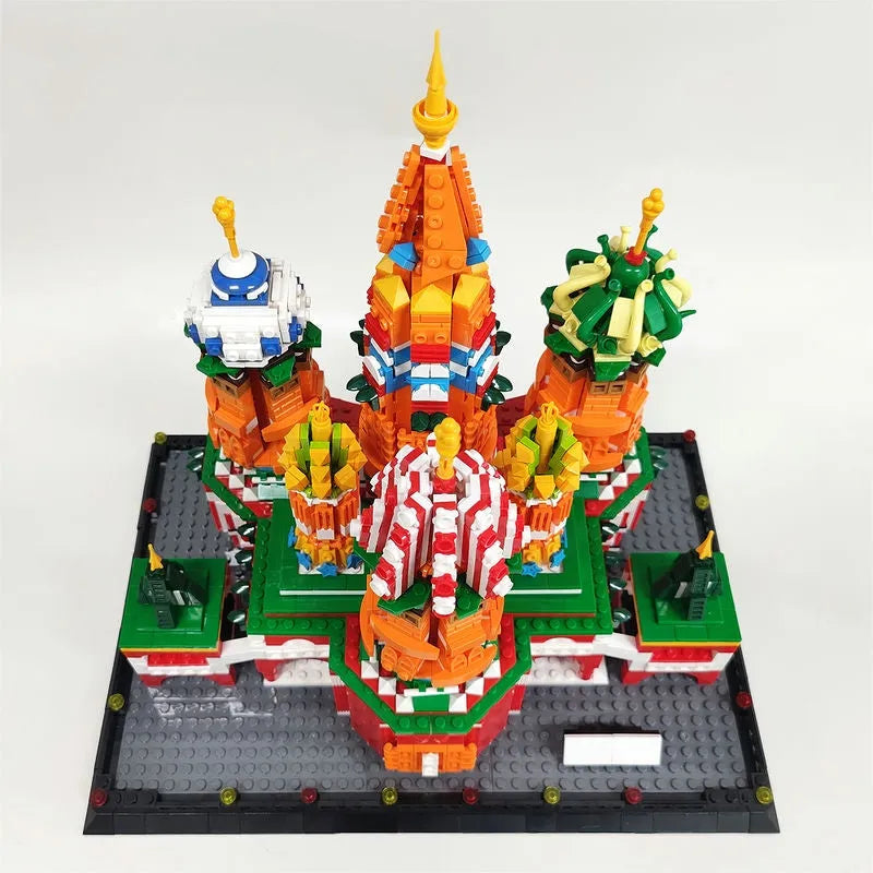 ZHEGAO MOC Building Block Set: Saint Basil's Cathedral, Model QL 0961
