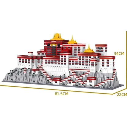 ZHEGAO MOC Building Block Set: Potala Palace, Model QL0960