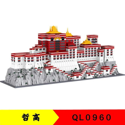ZHEGAO MOC Building Block Set: Potala Palace, Model QL0960