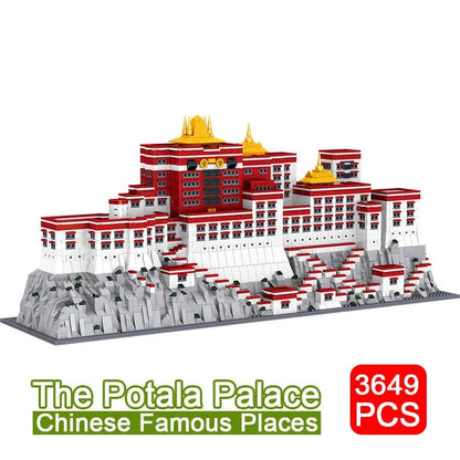 ZHEGAO MOC Building Block Set: Potala Palace, Model QL0960