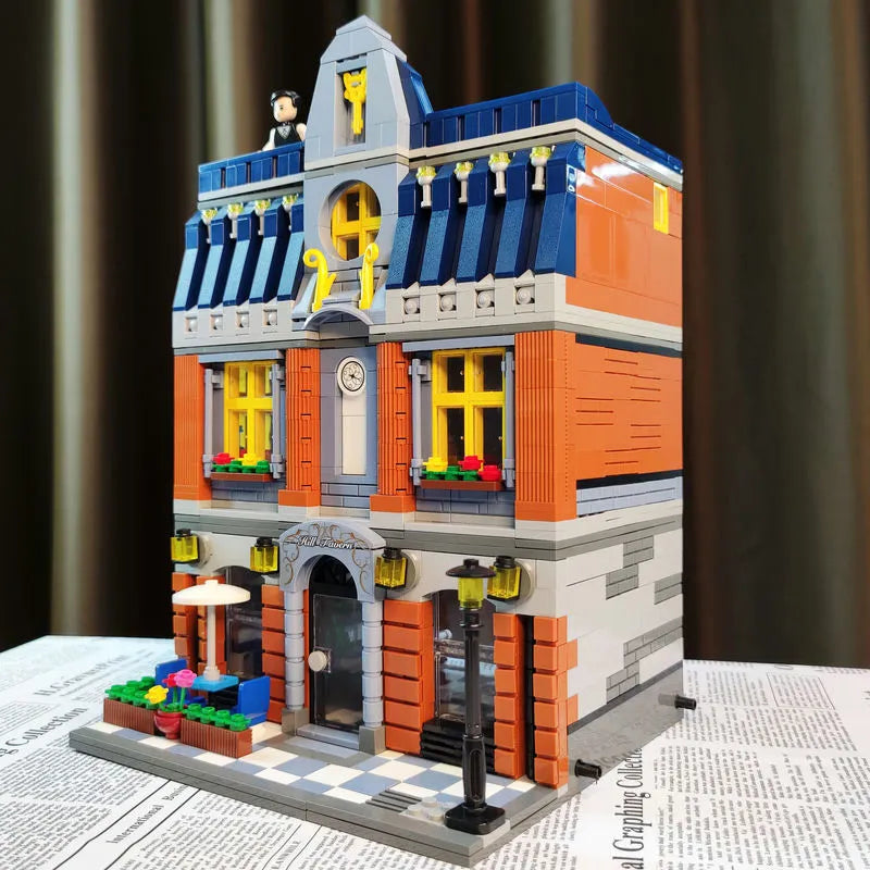 ZHEGAO MOC Building Block Set: Hill Tavern 0935, Model QL 0935